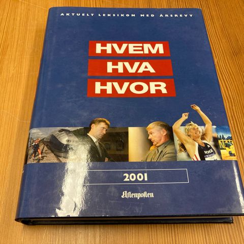 HVEM HVA HVOR 2001