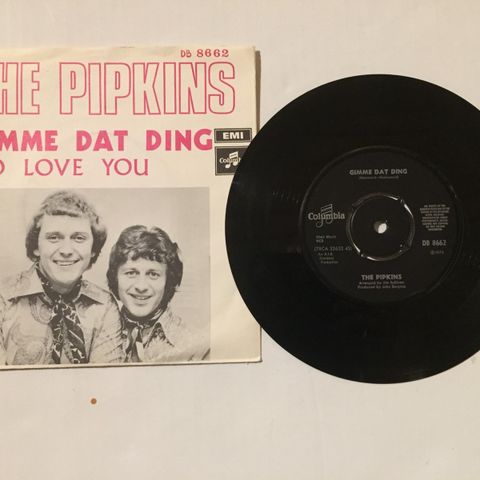 PIPKINS / GIMME DAT DING - 7" VINYL SINGLE