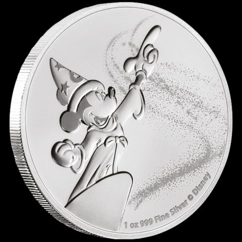 NIUE 2019 MICKEY FANTASIA - 1 OZ SØLV