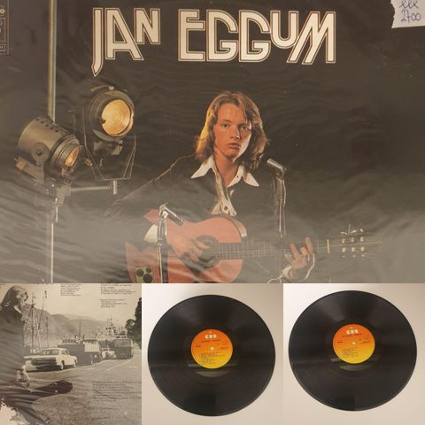 VINTAGE/RETRO LP-VINYL "JAN EGGUM/TRUBADUR 1976"