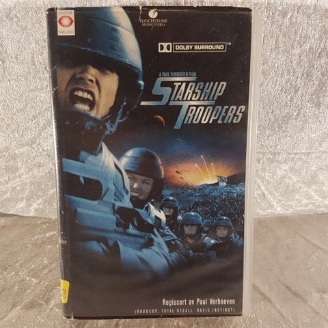 Starships Troopers VHS