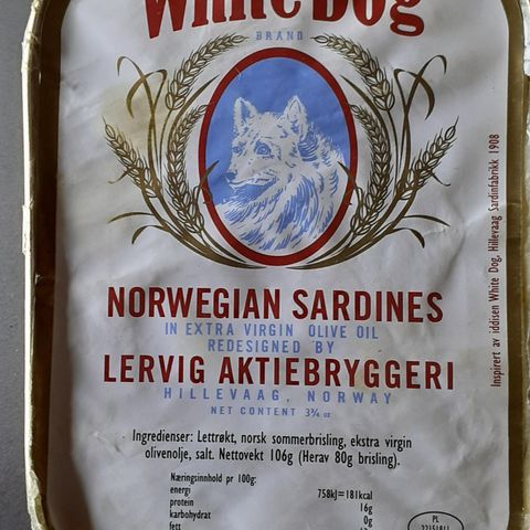 Iddiser / Lervig Aktiebryggeri / White Dog Sardine