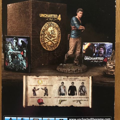 Uncharted 4 Collector edition