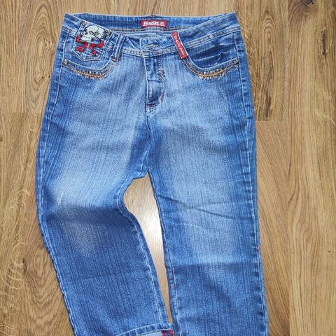 Unike Capri Jeans D.D.L. ECLIX. Str. M.