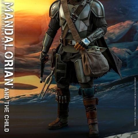 Hot toys star wars 1/4 mandalorian