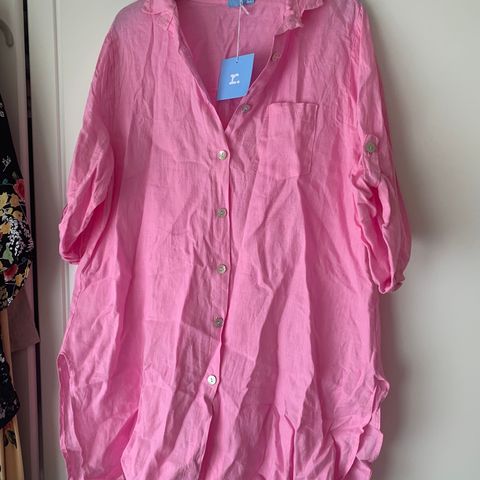 Reunion Home Mette shirt onesize i pink