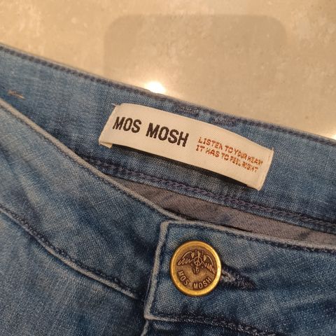 Mosh Mosh Capri Jeans blå