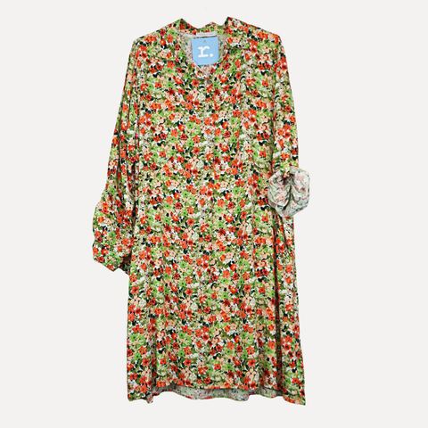 Reunion Home Maria flower shirt dress onesize