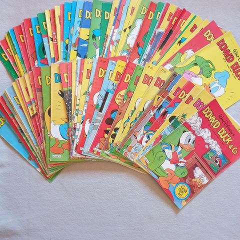 Donald Duck & Co 1980 - 1984! 107 stk. Selges samlet!