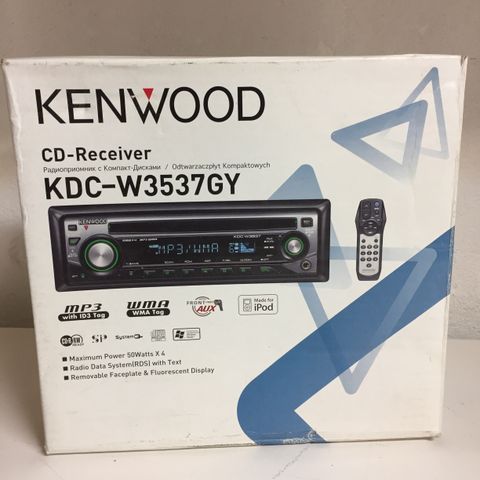 KENWOOD KDC-W3537GY bilstereo