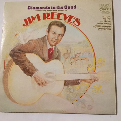 JIM REEVES / DIAMONDS IN THE SAND - VINYL LP