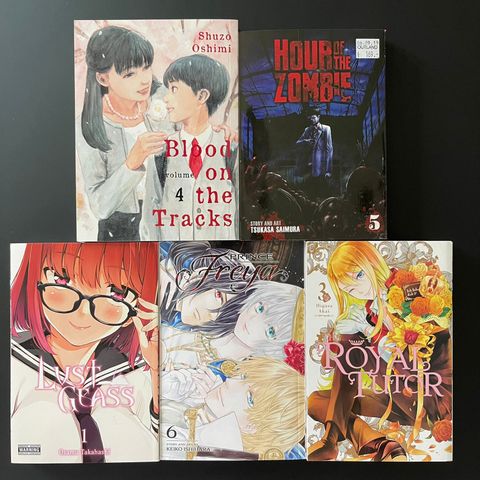 Diverse Helt Nye Manga