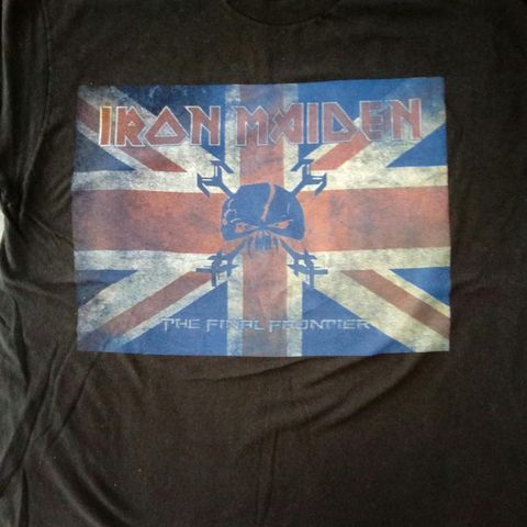 ny Iron maiden vintage t-skjorte