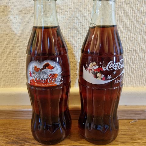 Coca-Cola juleflasker 2004 og 2005