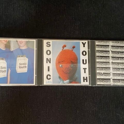 SONIC YOUTH CD-SAMLING SELGES
