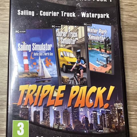 Simulator Pack….TRIPLE PACK! 🔥 Som ny!! pc spill