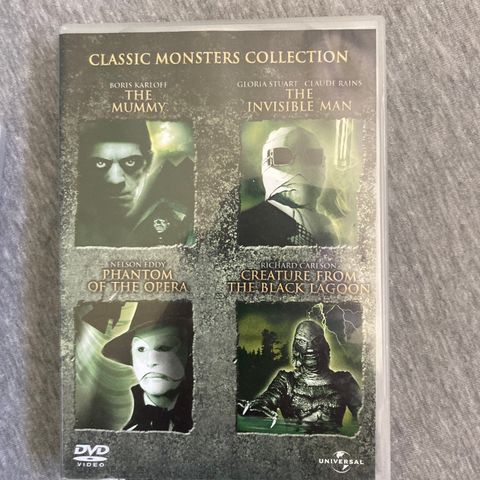 Classic monster collection DVD!