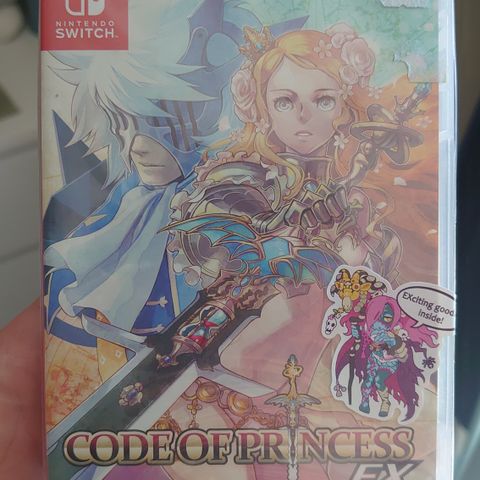 Nintendo Switch Code of Princess EX, forseglet