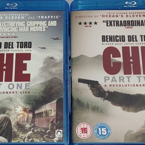 2 BLU RAY.CHE PART ONE & TWO.