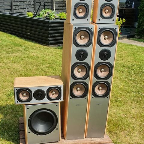 Proson Conquest mkII 5.1 høyttalersett