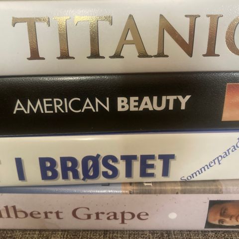 Titanic,American beauty, Gilbert Grape