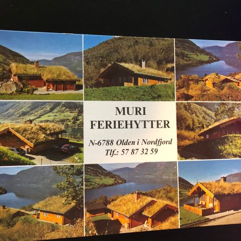 Muri feriehytter i Olden  Nordfjord ubrukt (1603 E)