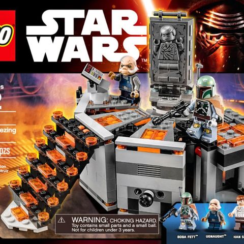 Lego Star Wars 75137 carbon freezing chamber.