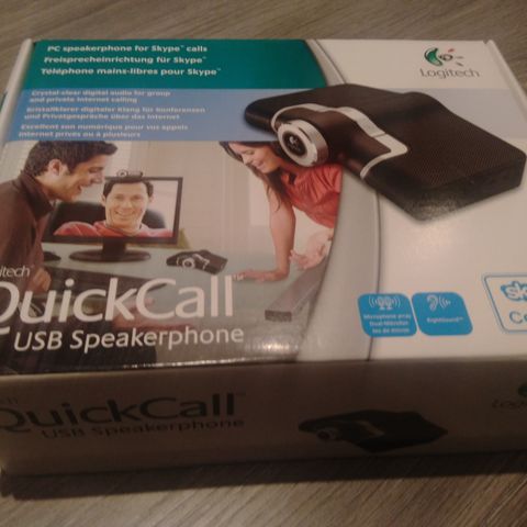Logitech QuickCall USB Speakerphone ( Skype, Teams etc. )