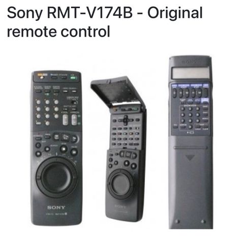 Sony RMT-V174B - Original remote control