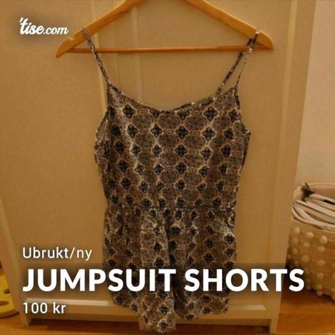 Jumpsuit shorts str M