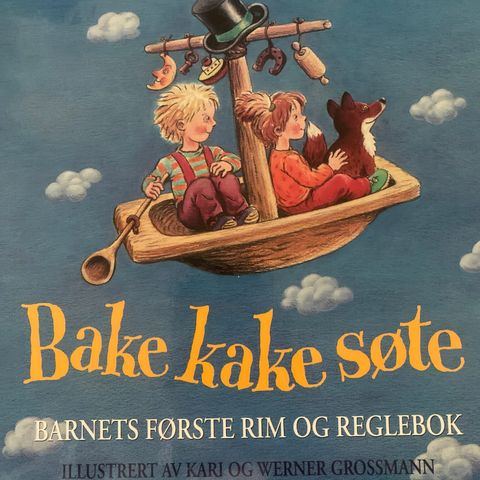 barnebok bake kake søte rim og regler kr 50