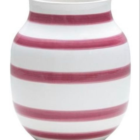 Kähler Omaggio vase rosa 20cm