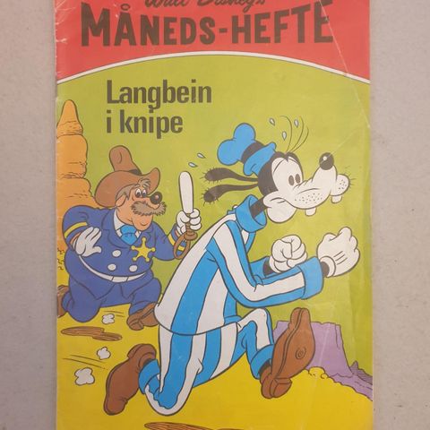 Walt Disney's Måneds Hefte nr. 8 - 1974!