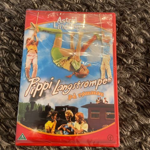 Helt NY i plast, DVD Pippi Langstrømpe på rømmen