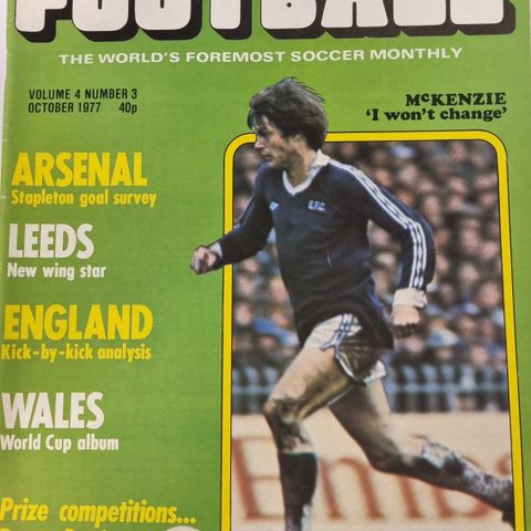 "Football Magazine" - fotballblad - 1977