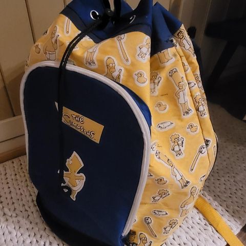 Simpson Fan? Samleobjekt? Eneste i landet? Unik Simpson's sekk / bag