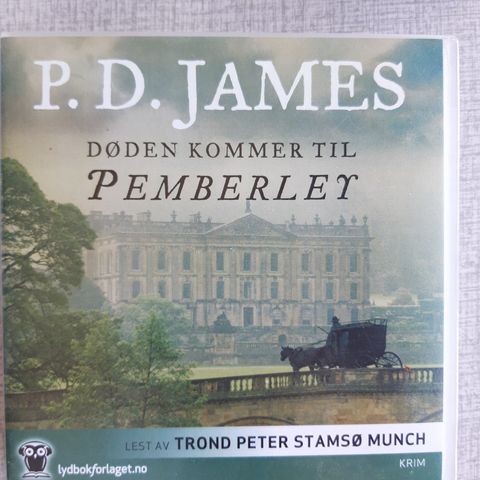 P.D .James - Døden kommer til Pemberley  - Lydbok