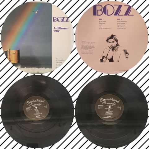 VINTAGE/RETRO LP-VINYL "BOZZ/A DIFFERENT WAY 1989"