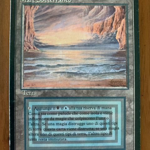 Magic the Gathering - Underground Sea (Foreign Black Bordered)