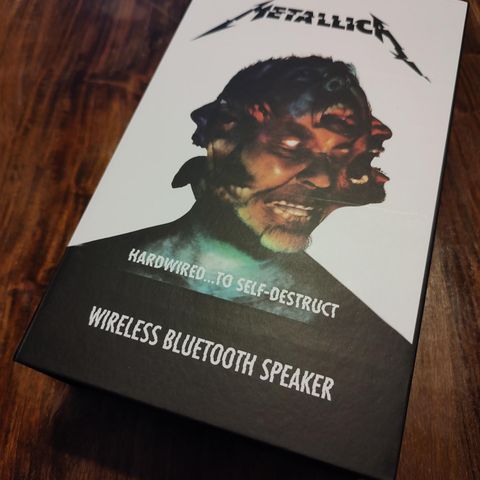 Metallica Bluetooth høyttaler