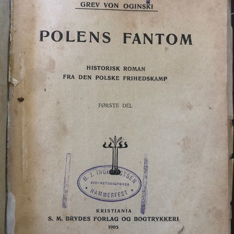 Polens fantom. Utgitt 1905