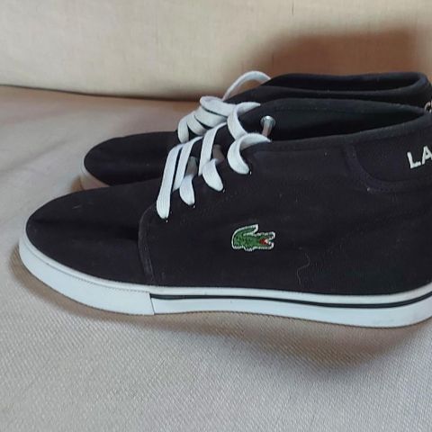 NYE ORIG. LACOSTE UNISEX CANVAS SKO STR. 40