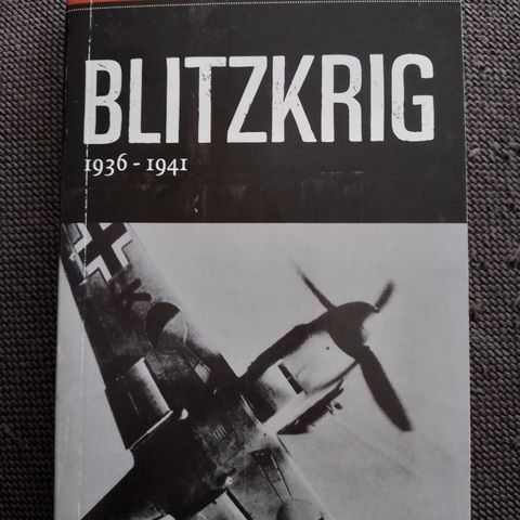 BLITZKRIG - 1936-1941 - Niklas Zetterling. SOM NY!