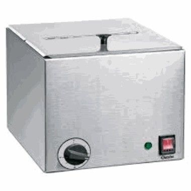 Pølse koker 9 liter 1000W m/hengslet lokk & rist.