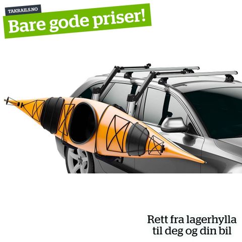 Thule Hullavator Pro 898 - nedfellbar kajakkholder - SPAR 2109,-