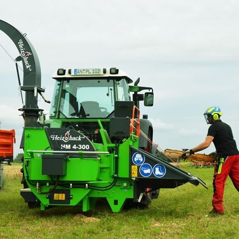 HEIZOHACK HM 4-300 flishugger, 1 stk på lager klar for umiddelbar levering