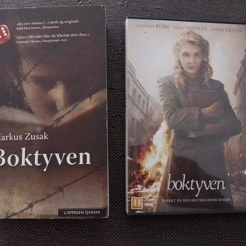 BOKTYVEN - BOK OG DVD