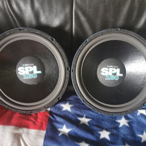 Restaurerte soundstream SPL 160 15" subwoofere oldschool