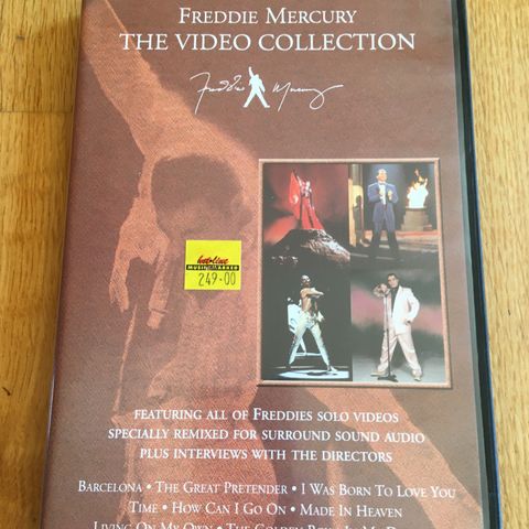 Freddie Mercury: The Video Collection