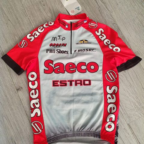 Sykkeltrøye Maillot Cyclisme Team Saeco Estro GSG